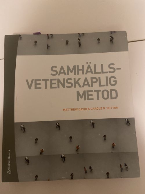 Samhällsvetenskaplig metod